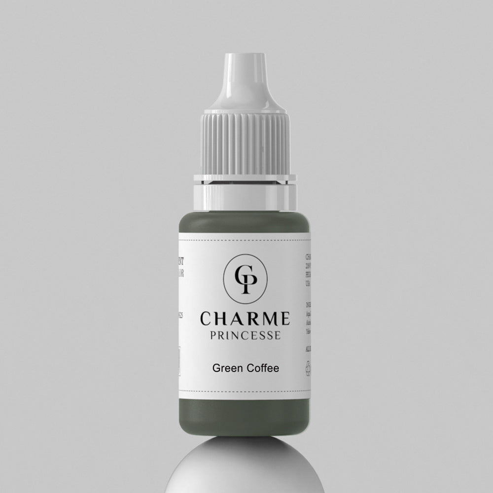 Glamour Princess Permanent Makeup Pigments 15ml – Color Ink for Eyebrow, Eyeliner & PMU