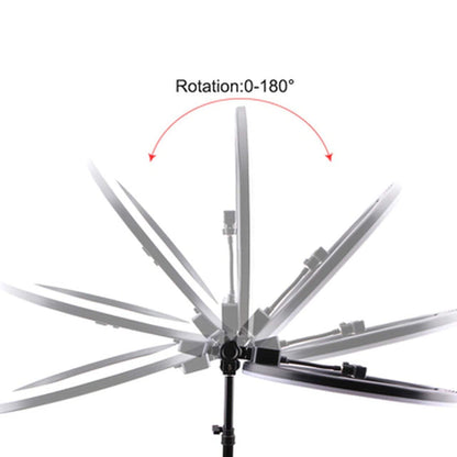 【USA】LED Ring Tattoo Light - 18" Adjustable Tri-Color