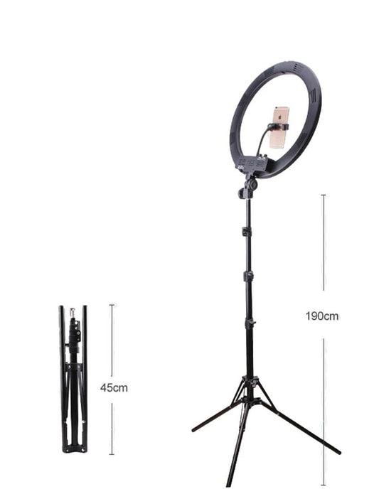 【USA】LED Ring Tattoo Light - 18" Adjustable Tri-Color