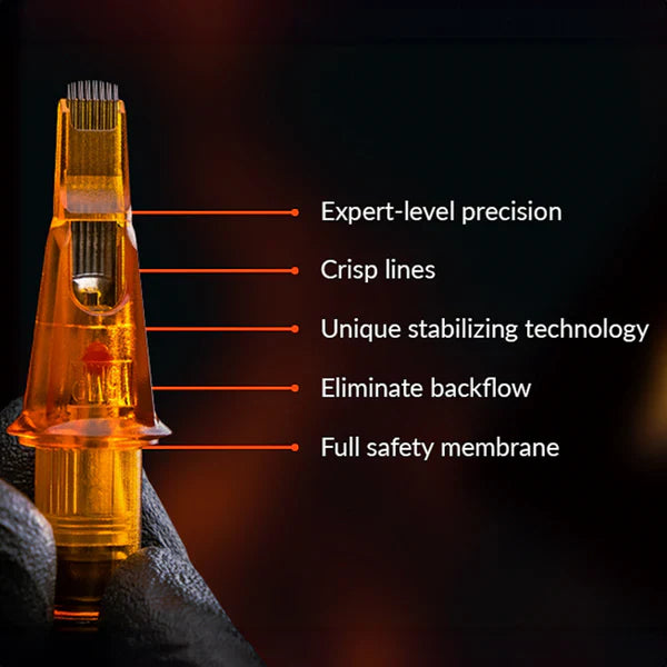 Peak Triton Cartridge - #10 Bugpin Curved Magnum Extra Long Taper