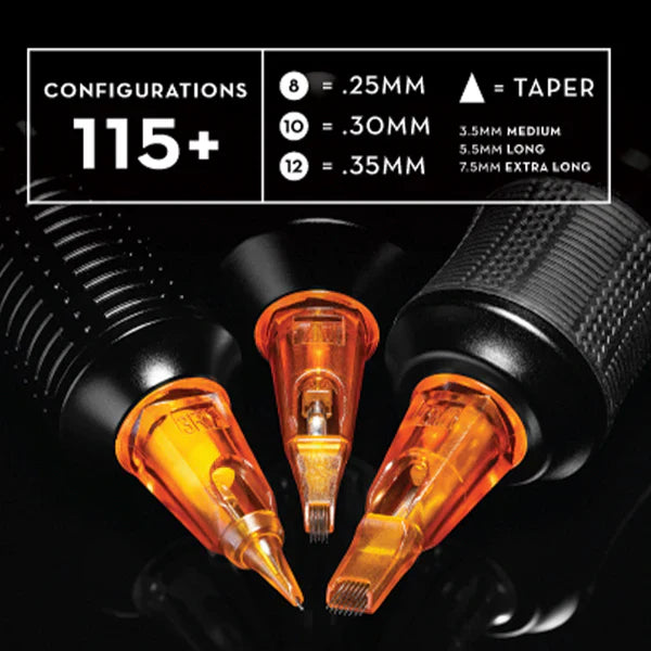 Peak Triton Cartridge - #10 Bugpin Curved Magnum Extra Long Taper