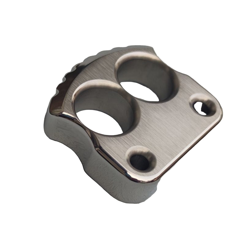 304 Stainless Steel Double Finger Self-Defense Knuckle | EDC Knuckles 