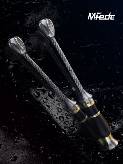 Tactical Self-Defense Whip - Hammer Head, Steel Cable