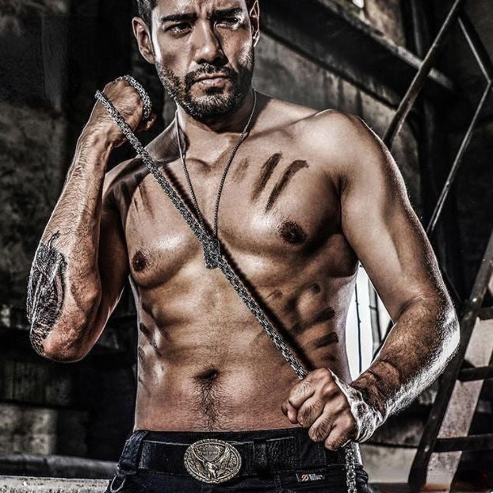 Dragon Head Stainless Steel Self-Defense Bracelet