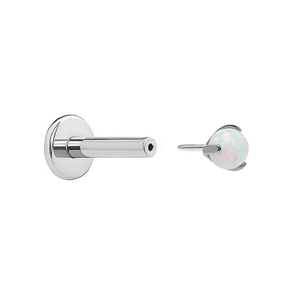 Tilum Titanium Threadless Pronged Opal Ball — Price Per 1