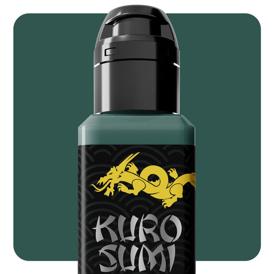 Emerald Green — Kuro Sumi Tattoo Ink — 1.5oz