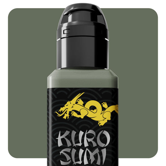 Mica Green — Kuro Sumi Tattoo Ink — 1.5oz