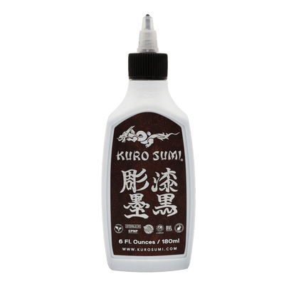 Lining & Shading Set  — Kuro Sumi Tattoo Ink — Pick Size