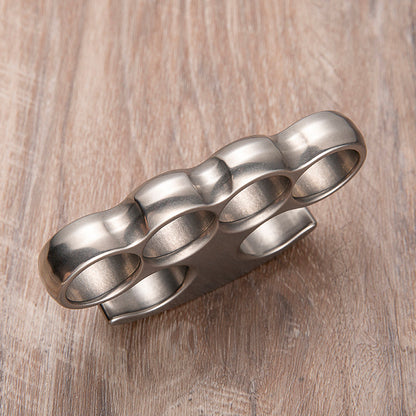 Old 1864 Lincoln Style Titanium Brass Knuckle