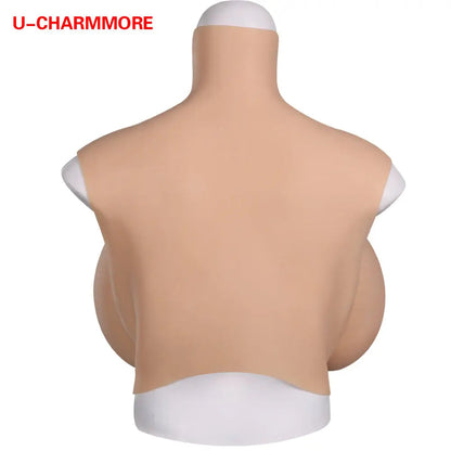 Extra-Large Silicone Breastplate — S & Z Cup, Lightweight Fill