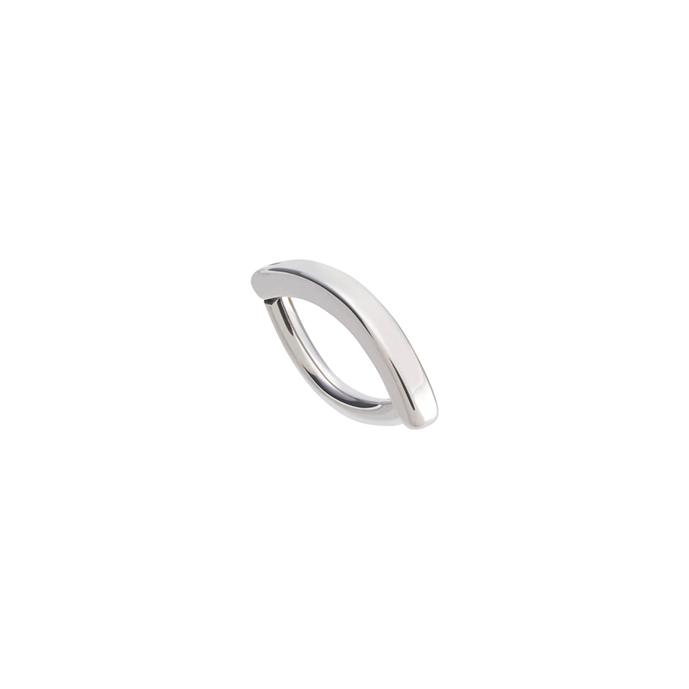 Tilum 14g Titanium Crescent Curve Navel Clicker