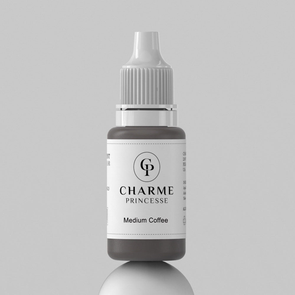 Glamour Princess Permanent Makeup Pigments 15ml – Color Ink for Eyebrow, Eyeliner & PMU