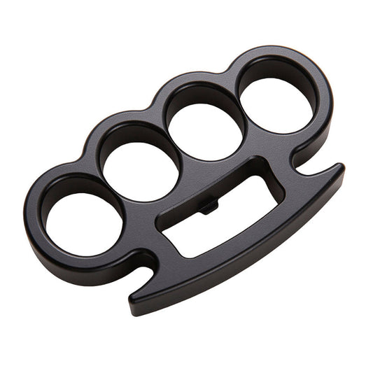 2026 New Four Finger Metal Knuckle Duster Bottle Opener