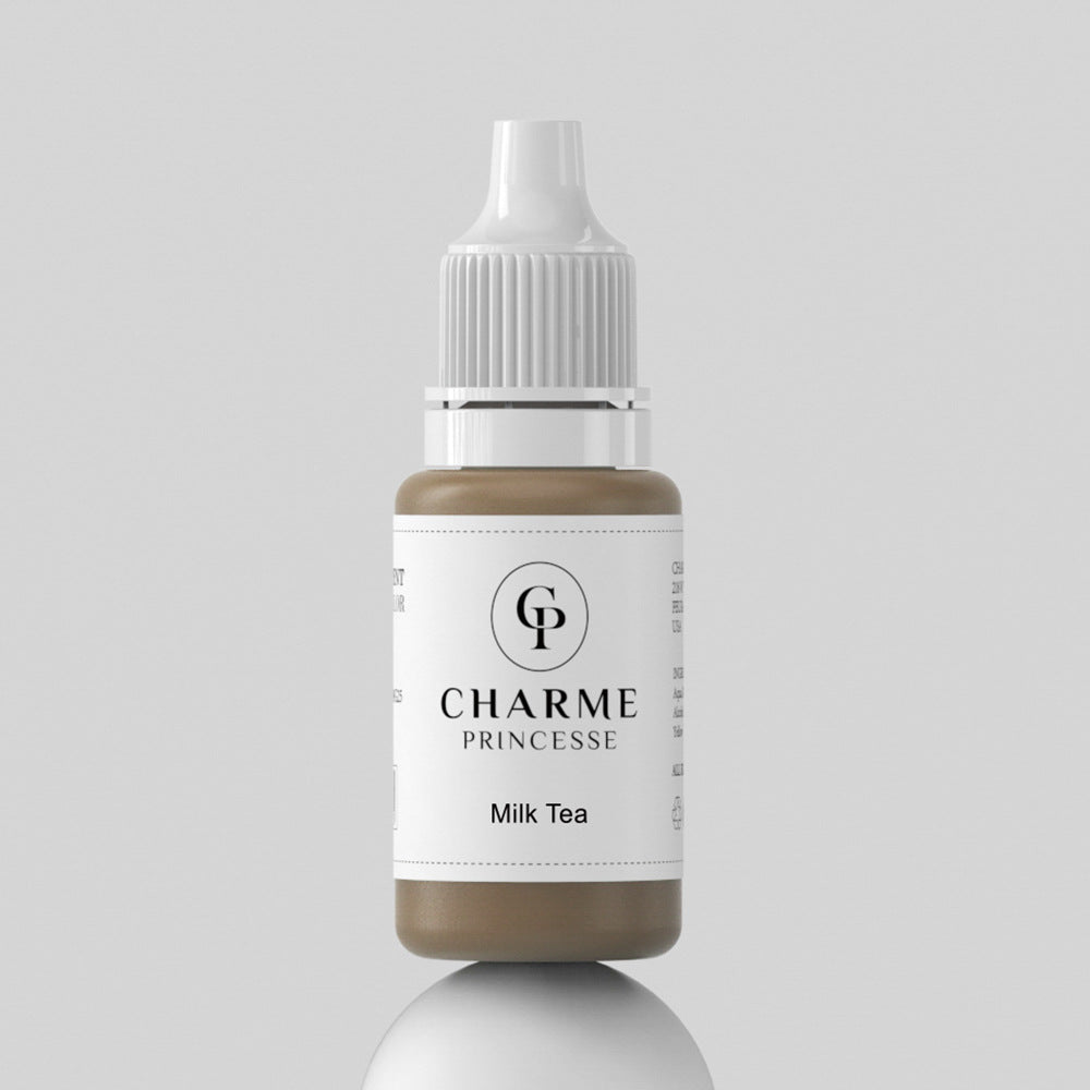 Glamour Princess Permanent Makeup Pigments 15ml – Color Ink for Eyebrow, Eyeliner & PMU