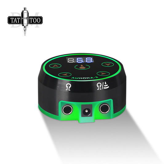 Aurora II LCD Touch Tattoo Power Supply – 3.4A High Output with 1-Year Warranty