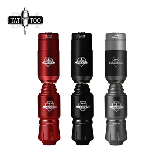 Compact Wireless Tattoo Pen Set – RCA Interface + Battery Pack