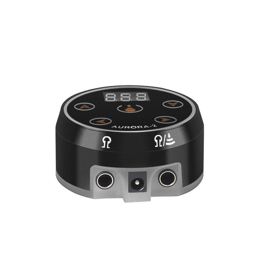Aurora II LCD Touch Tattoo Power Supply – 3.4A High Output with 1-Year Warranty