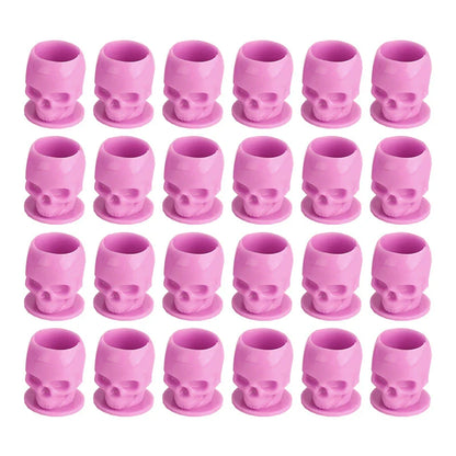 Plastic Skull Disposable Tattoo Ink Cup (200 pcs)