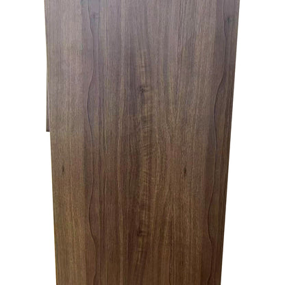 【USA】57" Metal Storage Cabinet for Tattoo Studios, 4 Flip Doors (Walnut)