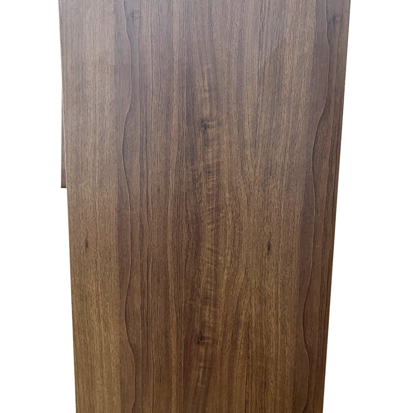 【USA】57" Metal Storage Cabinet for Tattoo Studios, 4 Flip Doors (Walnut)