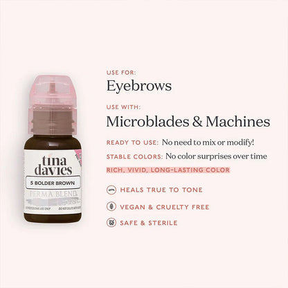 Tina Davies Bolder Brown — Perma Blend — 1/2oz Bottle