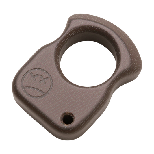 Coarse-Textured Micarta Polymer Brass Knuckles