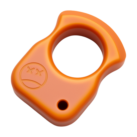 Single Finger Bakelite Polymer Knuckle Duster