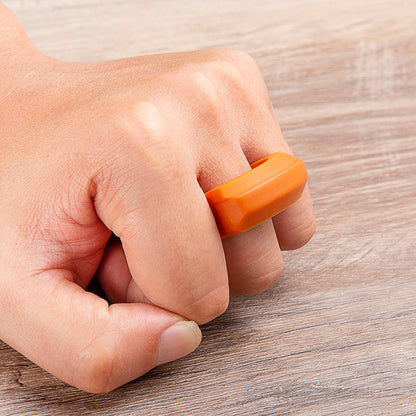 Single Finger Bakelite Polymer Knuckle Duster