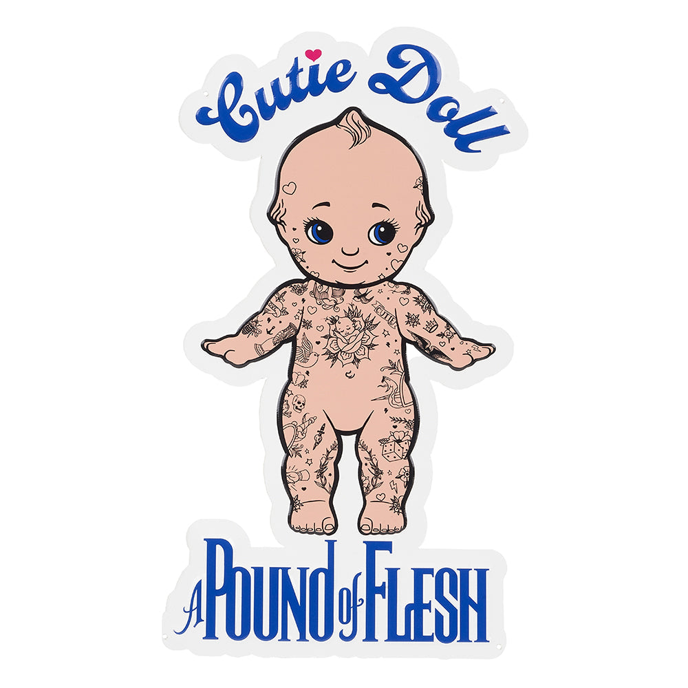 FREE GIFT - A Pound of Flesh Cutie Doll Tin Tacker — Price Per 1