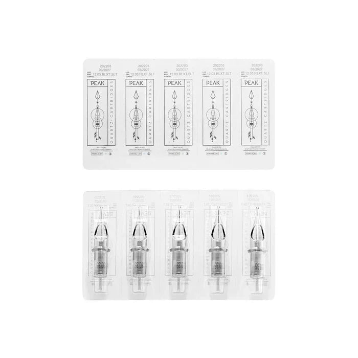 Quartz Cartridge - #8 Tight Round Liners Long Taper