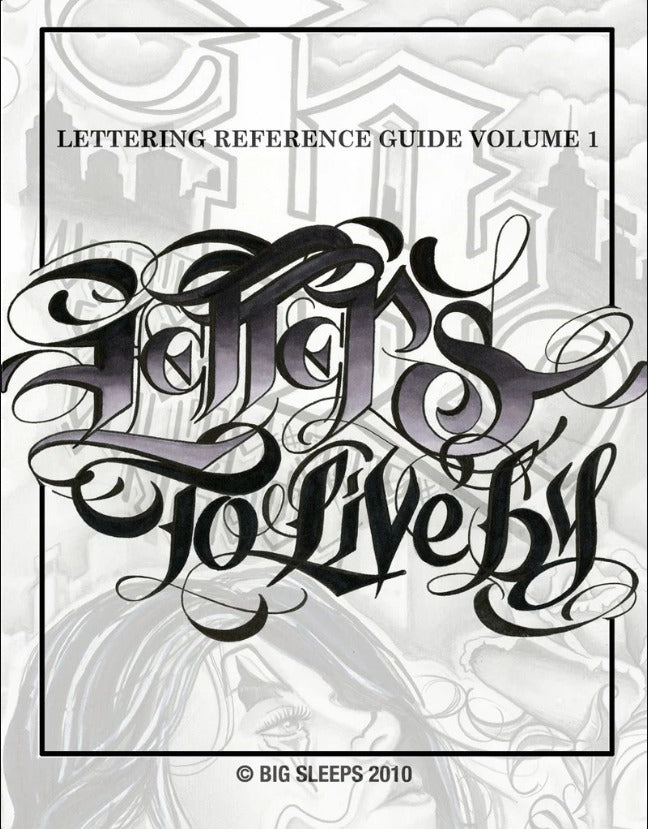 Letters To Live By Vol. 1 - Big Sleeps Book