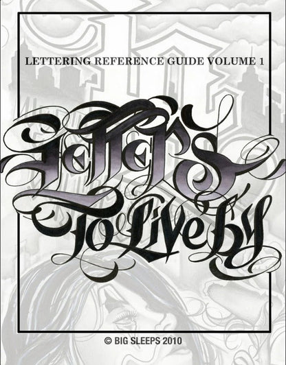 Letters To Live By Vol. 1 - Big Sleeps Book