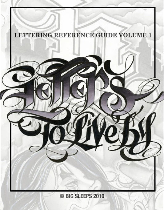 Letters To Live By Vol. 1 - Big Sleeps Book