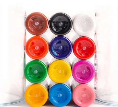 SOLID INK - 12 Color Spectrum Set - 1oz Bottles