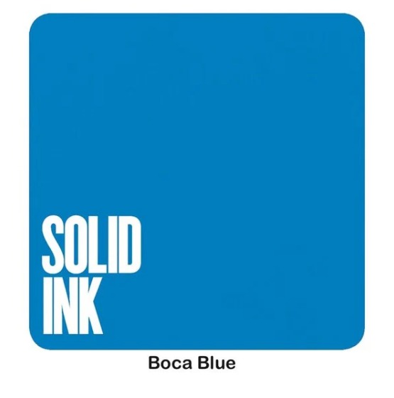 Solid Ink - Boca Blue