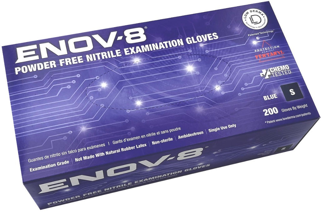 ENOV-8 Nitrile Exam Gloves
