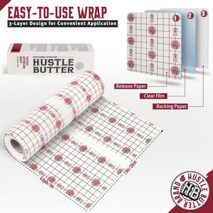 Hustle Butter Tattoo Aftercare Wrap - Pick Size