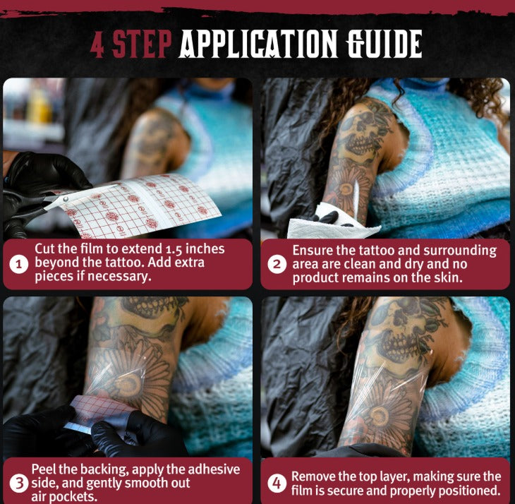 Hustle Butter Tattoo Aftercare Wrap - Pick Size