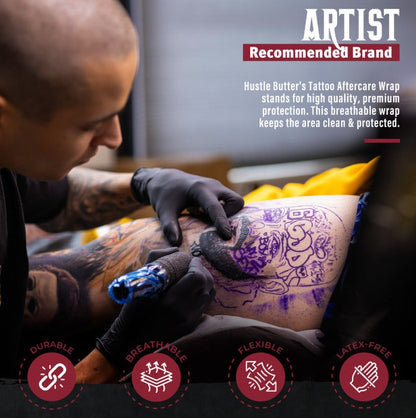 Hustle Butter Tattoo Aftercare Wrap - Pick Size