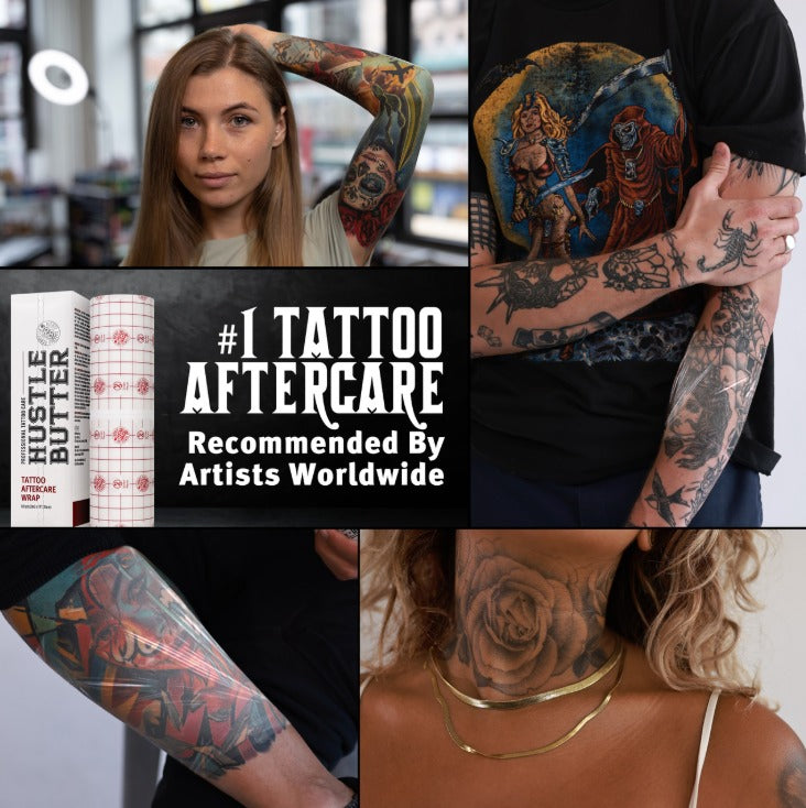 Hustle Butter Tattoo Aftercare Wrap - Pick Size