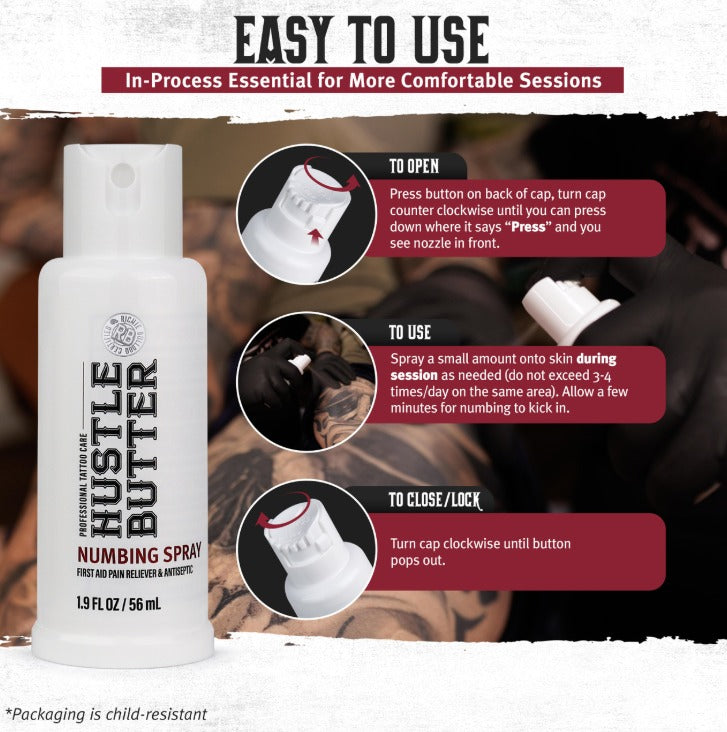 Hustle Butter Numbing Spray
