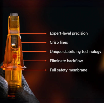 Peak Triton Cartridge - #10 Bugpin Curved Magnum Medium Taper