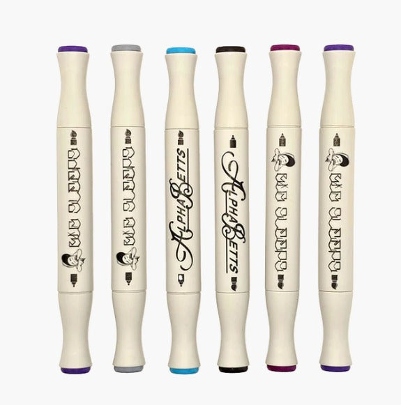 Big Sleeps - Alpha Markers Brush Tip Set