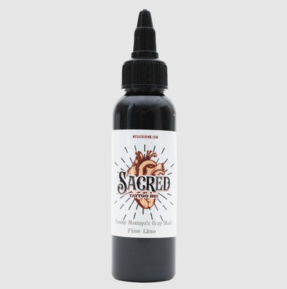 Sacred Tattoo Ink - Tommy Montoya's Gray Wash Set