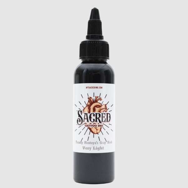 Sacred Tattoo Ink - Tommy Montoya's Gray Wash Set