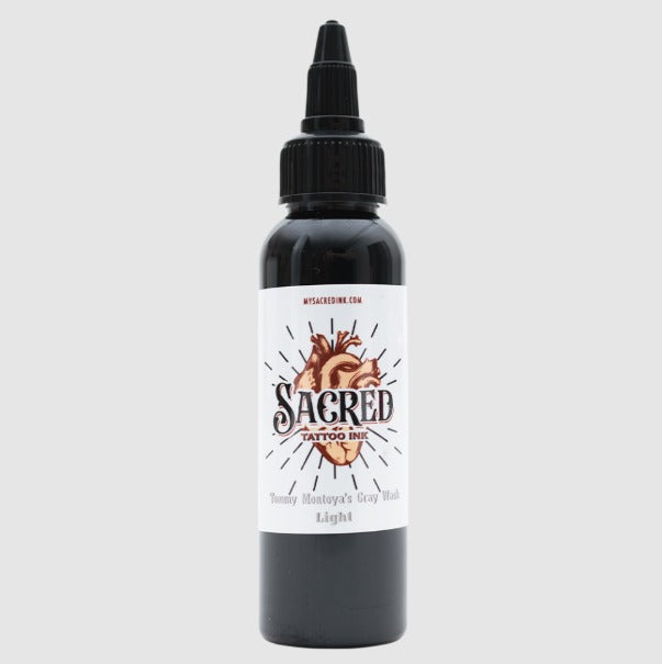 Sacred Tattoo Ink - Tommy Montoya's Gray Wash Set