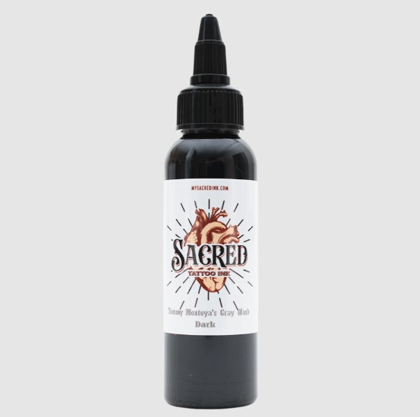 Sacred Tattoo Ink - Tommy Montoya's Gray Wash Set