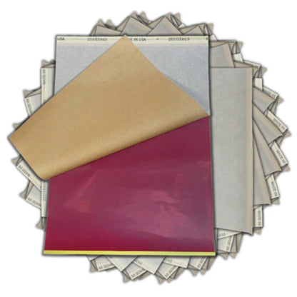 S8 Red Stencil Thermal Paper