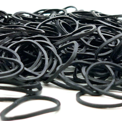 Black Rubber Bands