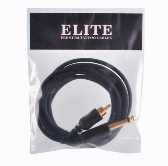 Elite - Platinum Tattoo RCA Clipcord